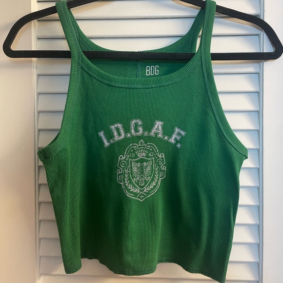 Urban Outfitters IDGAF 90s/Y2K-Ish Crop Top Size Large-Like New - Picture 3 of 6